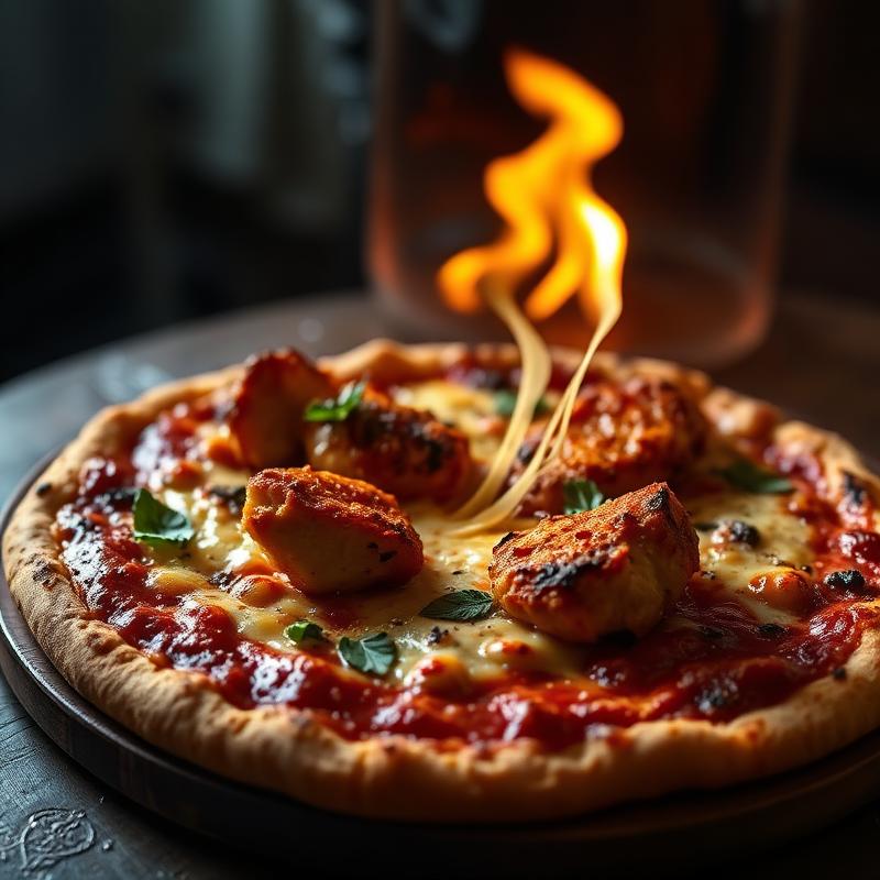 Chicken Tikka Pizza